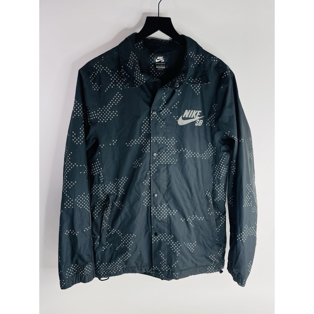 NIKE SB coach jacket Size: XS Black Men 682821-010
